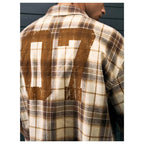 Flation Men’s Cropped Plaid Graphic Shirt | Flation Streetwear
