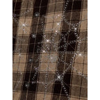 Flation Unisex Crystal Spider Web Shirt | Flation Streetwear