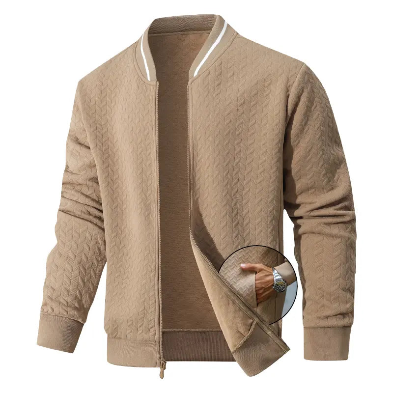 Flation Men's Casual Varsity Bomber Coat | Flation Streetwear
