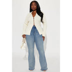 Flation Women's Gemma Sculpting Stretch Flare Denim Jeans Vintage Wash | Flation Streetwear