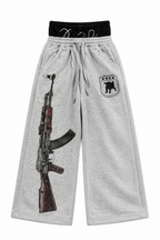 FLATION GRAY AK-47 Sweats | Flation Streetwear