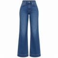Flation Women's Tall Margot Stretch Trouser Denim Jeans Dark Wash | Flation Streetwear