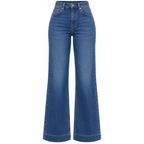 Flation Women's Tall Margot Stretch Trouser Denim Jeans Dark Wash | Flation Streetwear
