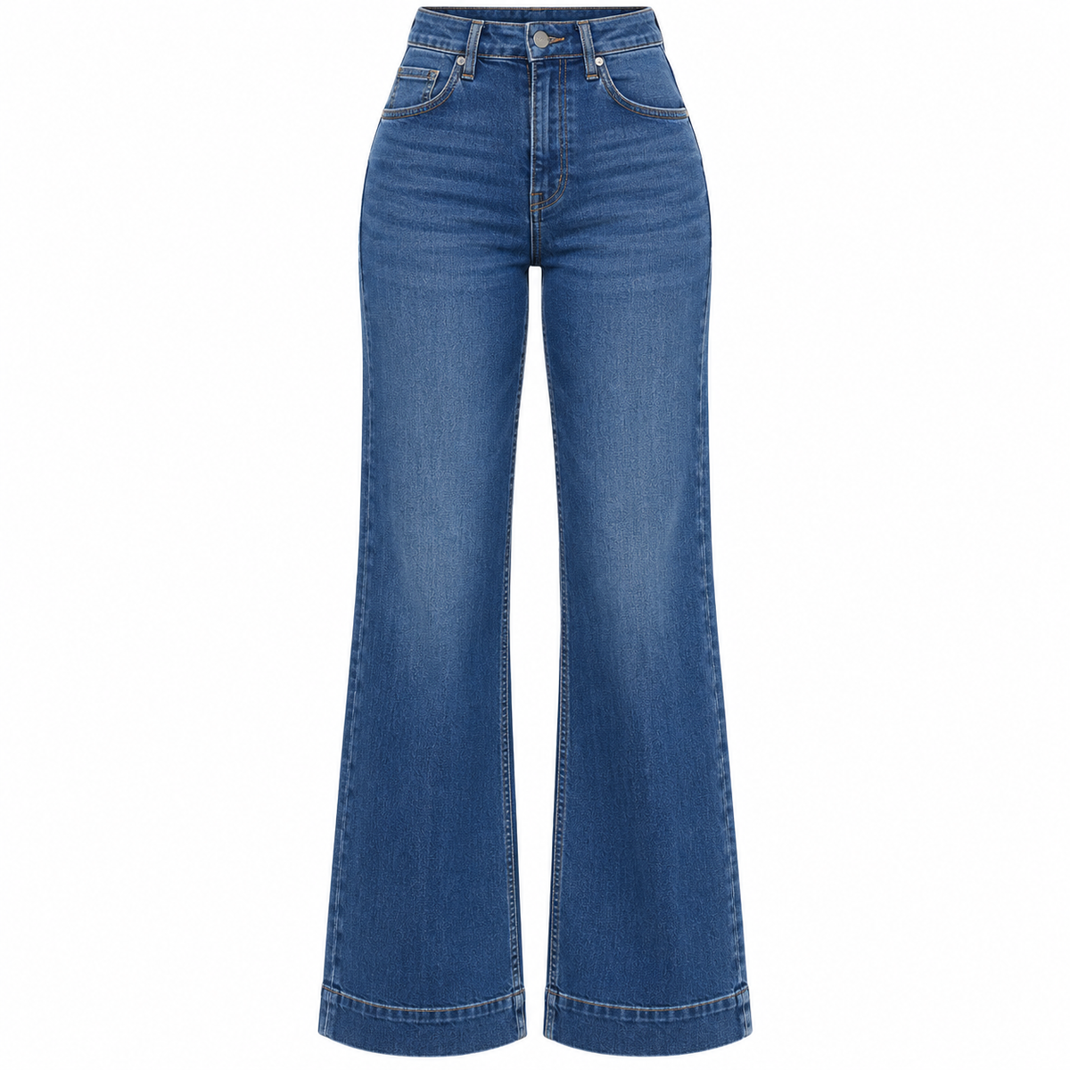 Flation Women's Tall Margot Stretch Trouser Denim Jeans Dark Wash | Flation Streetwear