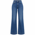 Flation Women's Tall Margot Stretch Trouser Denim Jeans Dark Wash | Flation Streetwear
