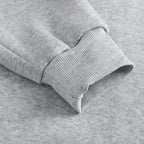 Men's Minimalist Half Zip Drop Shoulder Regular Fit Hoodie