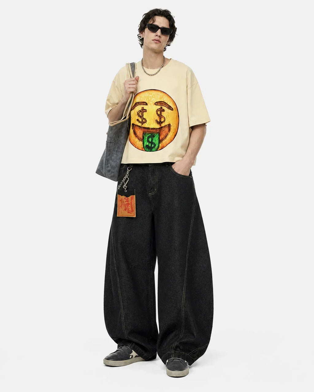 Boxy Smile Graphic T-Shirt | Flation Streetwear