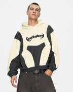 Patchwork Puff Print Hoodies | Flation Streetwear