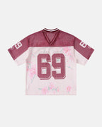 Floral Digital Print Mesh Jersey | Flation Streetwear