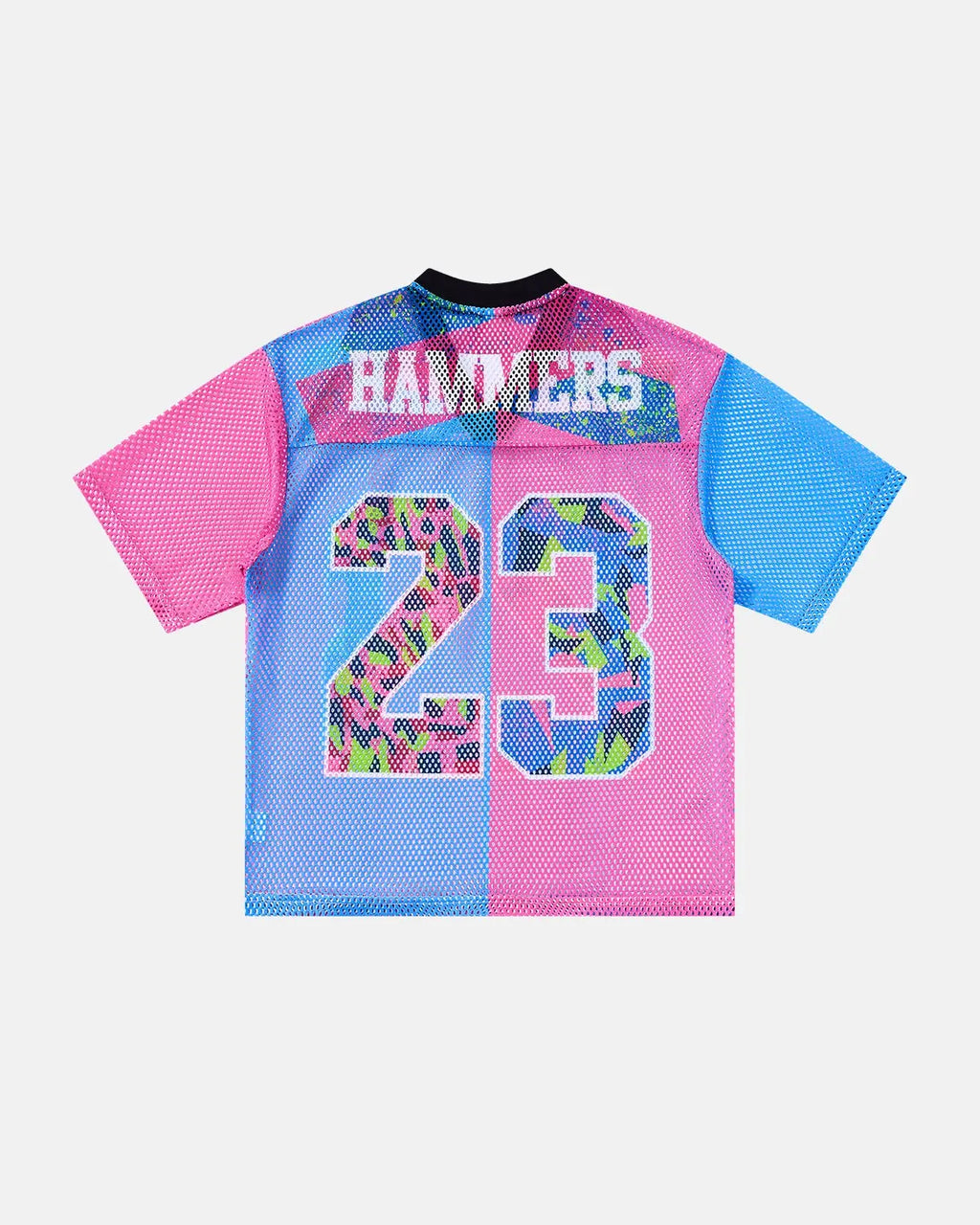 Camo Graphic Mesh Jersey Tee | Flation Streetwear
