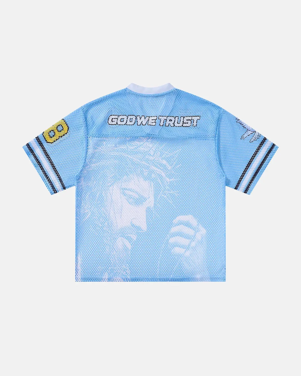 Dove Graphic Mesh Football Jersey | Flation Streetwear