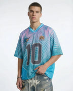 Oversized Mesh Football Jersey | Flation Streetwear