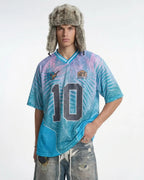 Oversized Mesh Football Jersey | Flation Streetwear
