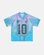 Oversized Mesh Football Jersey | Flation Streetwear