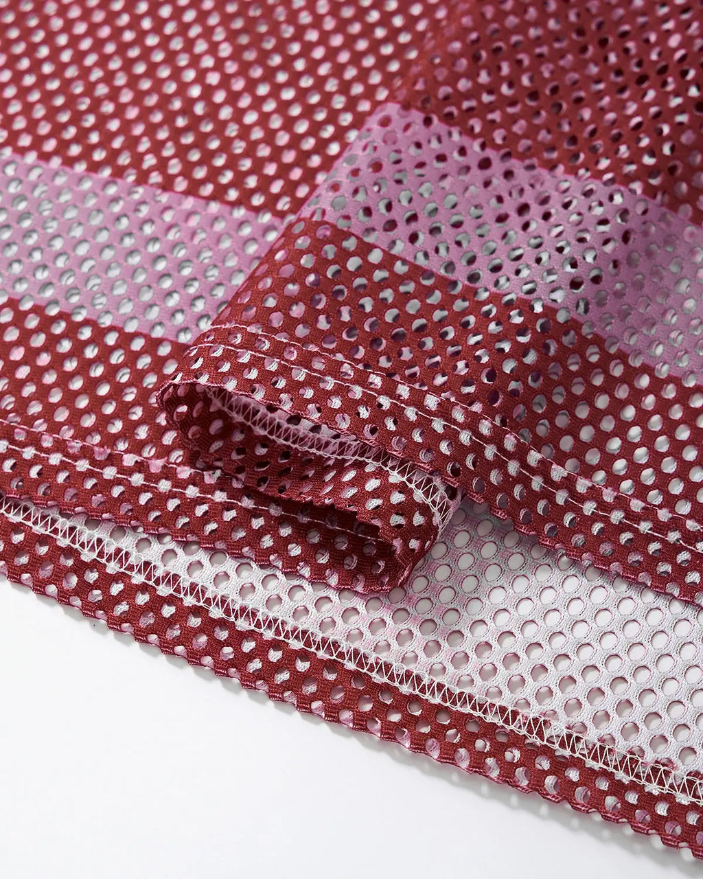 V-neck Graphic Mesh Jersey | Flation Streetwear