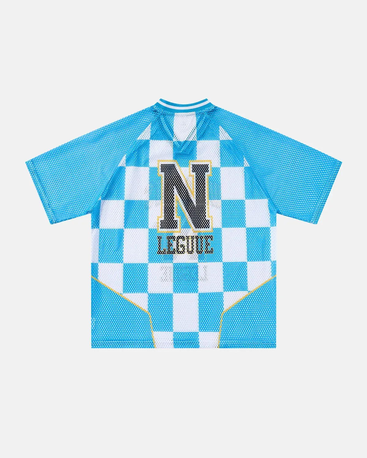 Varsity Checkerboard Mesh Jersey | Flation Streetwear