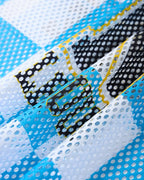 Varsity Checkerboard Mesh Jersey | Flation Streetwear