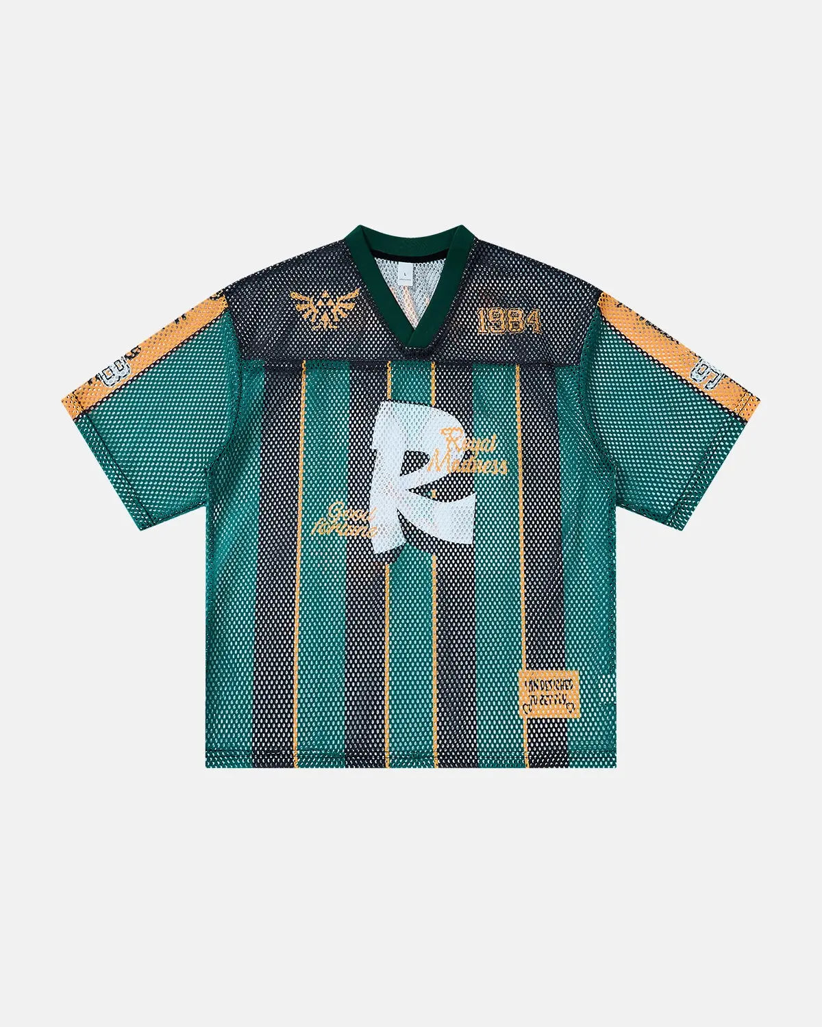 Vintage Striped Mesh Jersey | Flation Streetwear