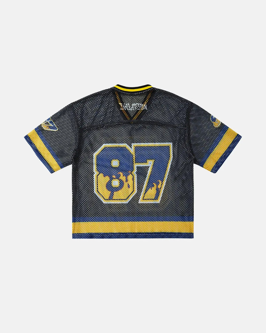 87 Jersey Mesh Print Tee | Flation Streetwear