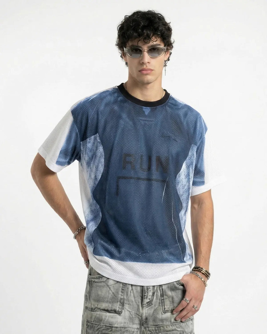 Digital Printing Mesh Jersey Tshirts | Flation Streetwear