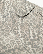 Leopard Pattern Cargo Barrel Pants | Flation Streetwear