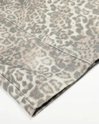 Leopard Pattern Cargo Barrel Pants | Flation Streetwear