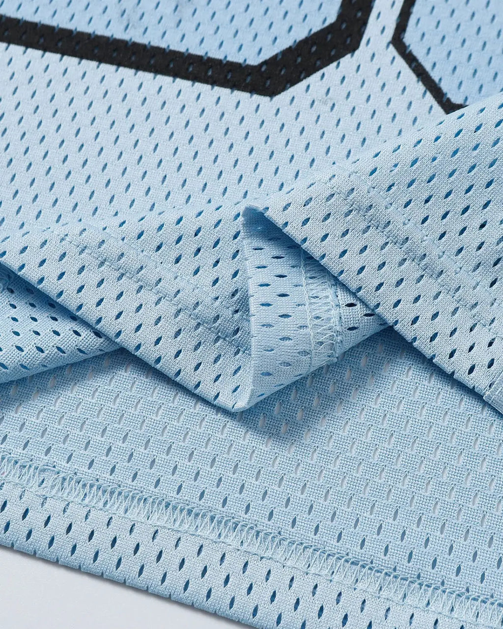 Mesh Patchwork Oversized Jersey | Flation Streetwear