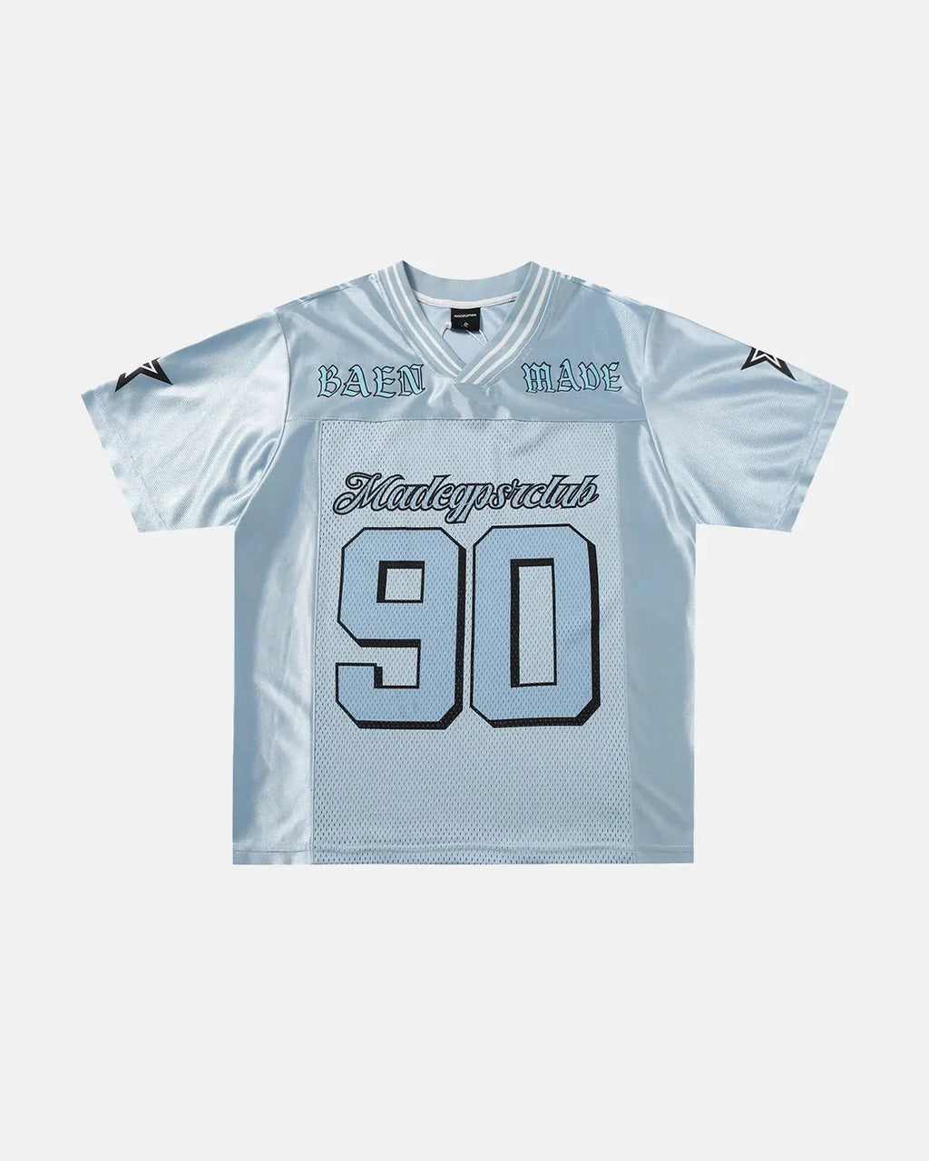 Mesh Patchwork Oversized Jersey | Flation Streetwear