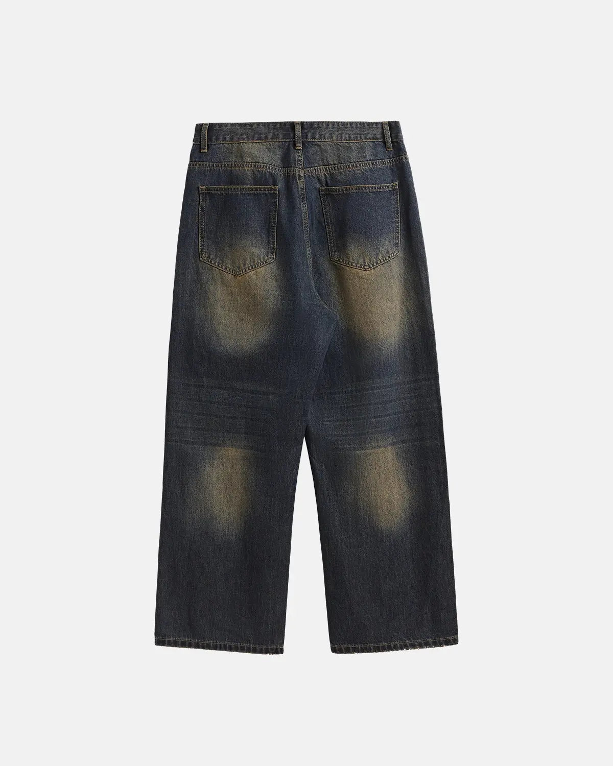Monkey Wash Wide Leg Jeans | Flation Streetwear