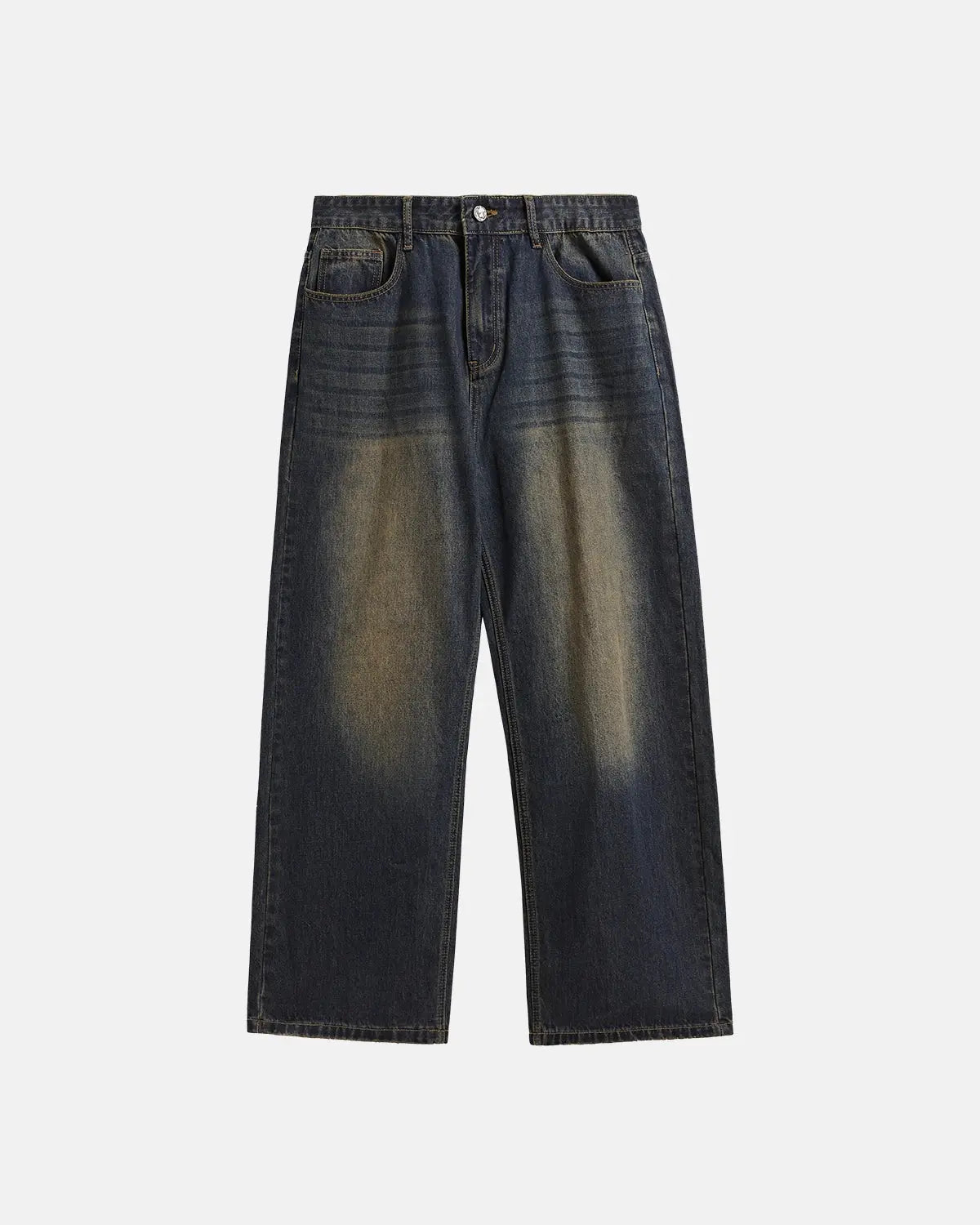 Monkey Wash Wide Leg Jeans | Flation Streetwear