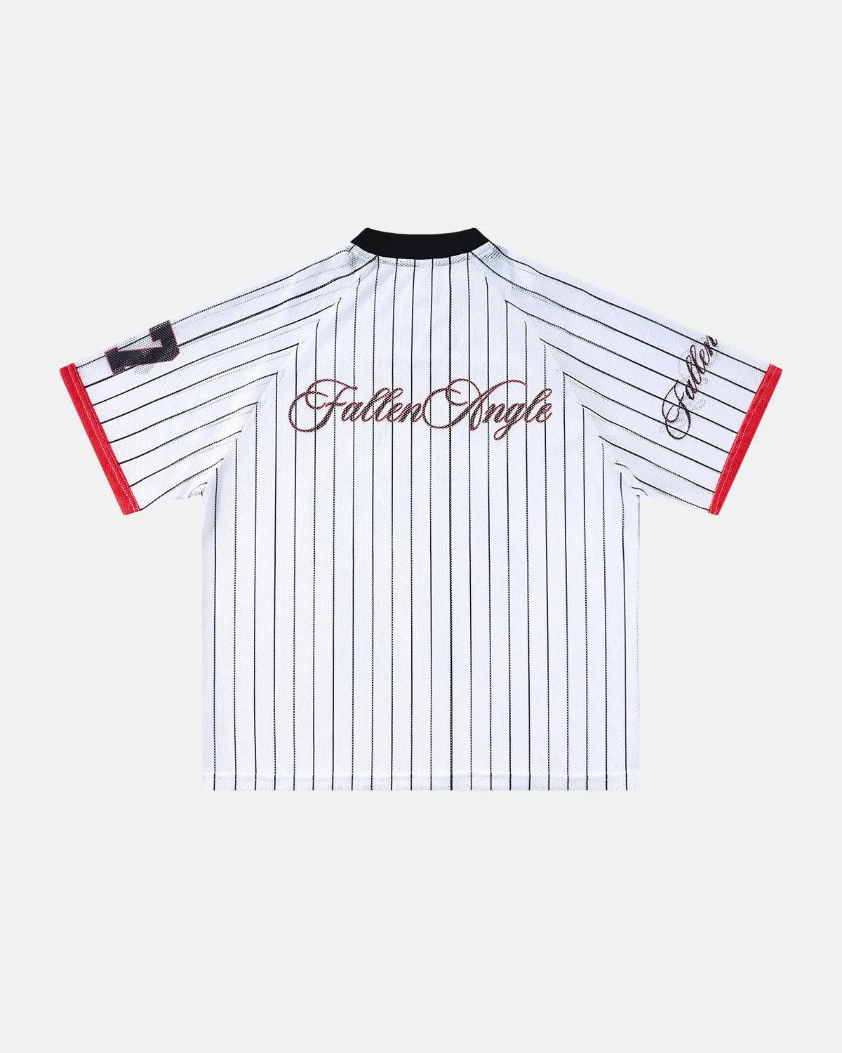 Pinstripe Number Mesh Jersey | Flation Streetwear