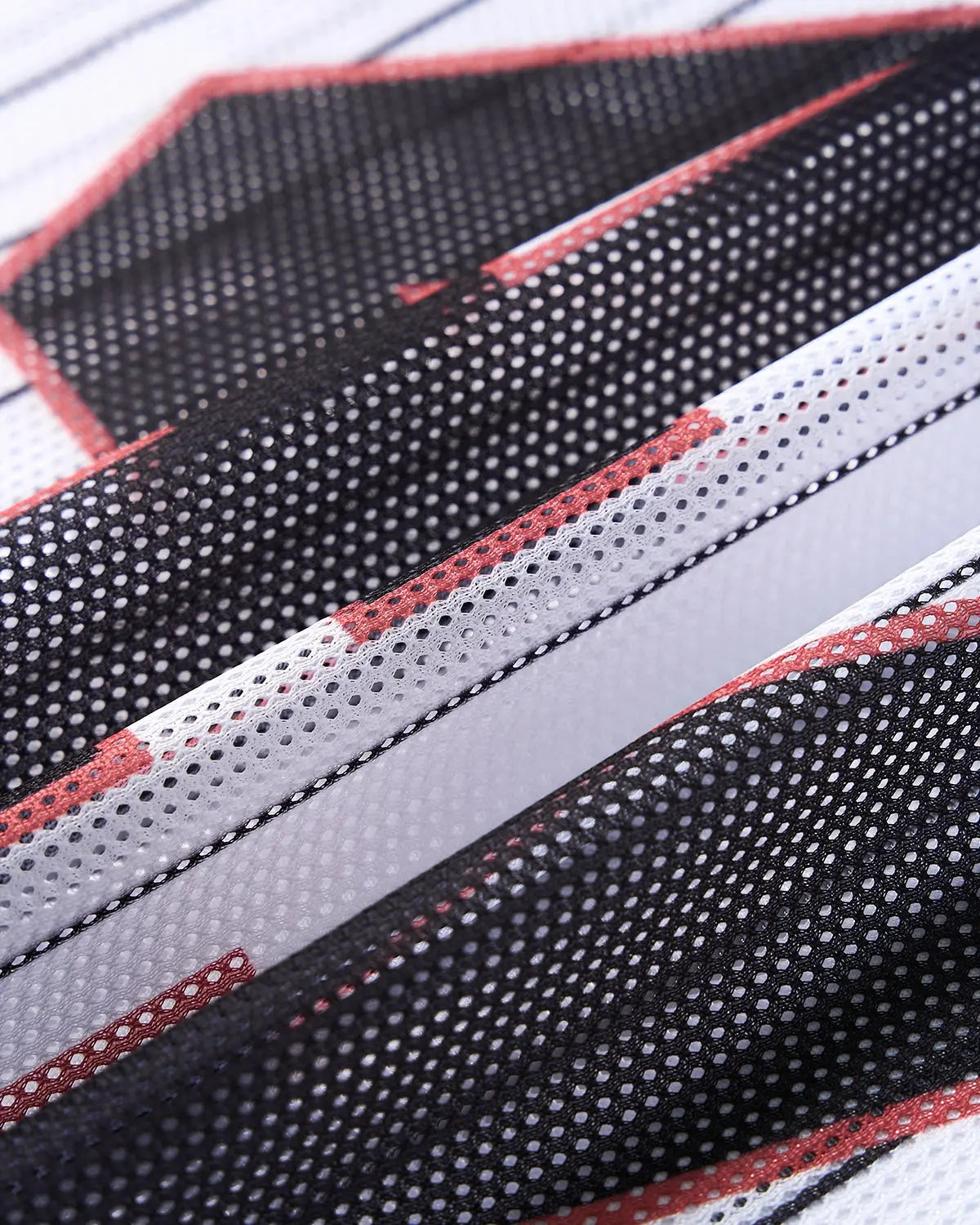 Pinstripe Number Mesh Jersey | Flation Streetwear