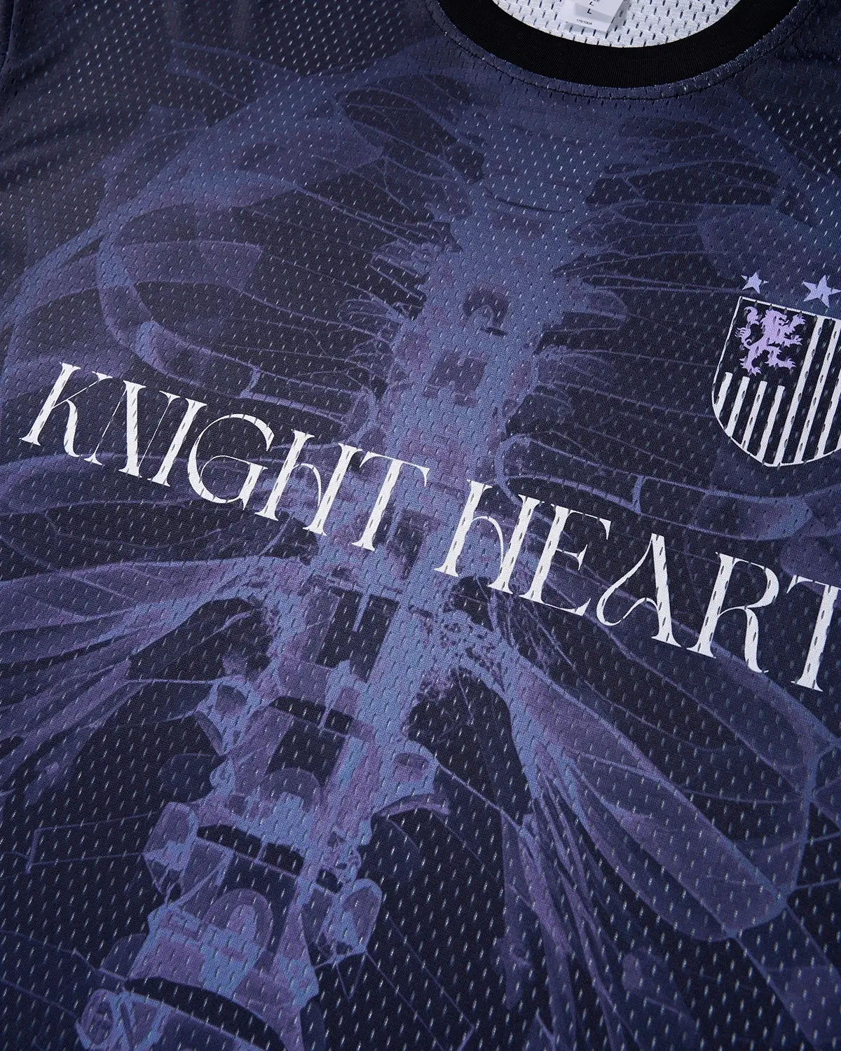 X-Ray Skeleton Graphic Mesh Jersey | Flation Streetwear