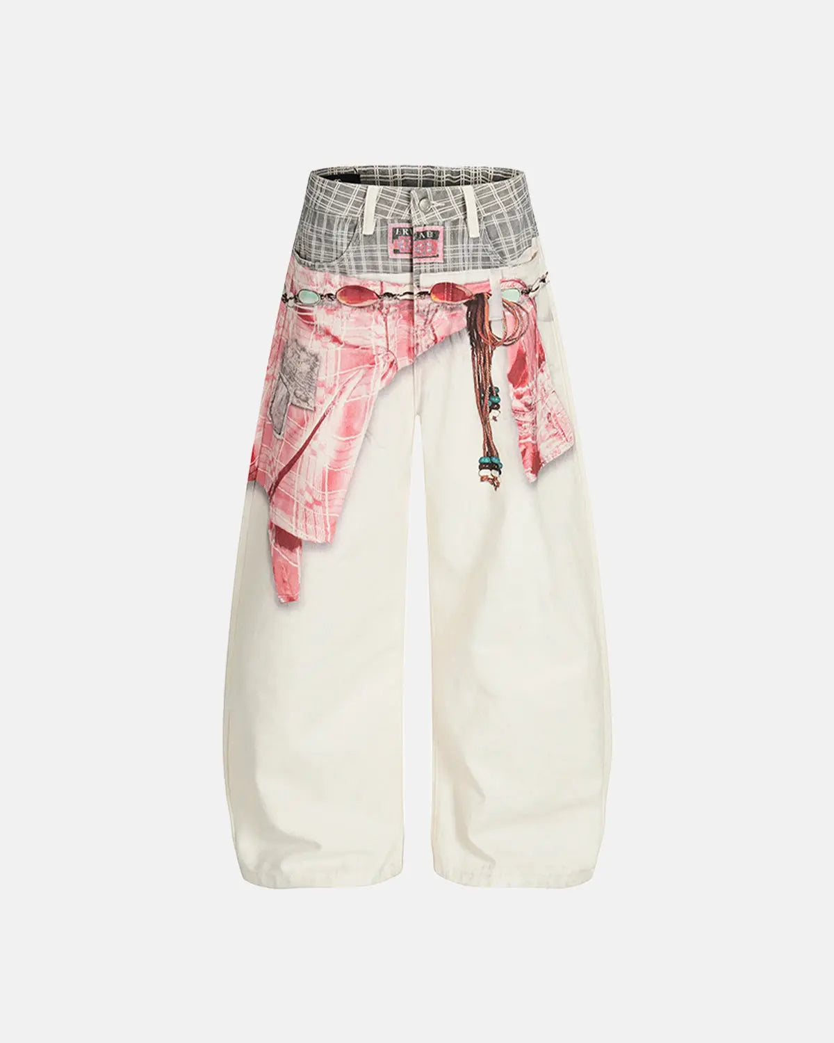 Digital Printing Baggy Jeans | Flation Streetwear