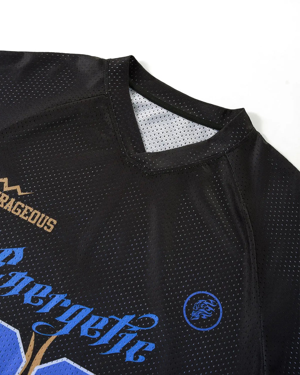 NO.23 & Flame Print Mesh Tees | Flation Streetwear