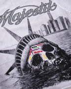 Rhinestone Washed Graphic T-Shirt | Flation Streetwear