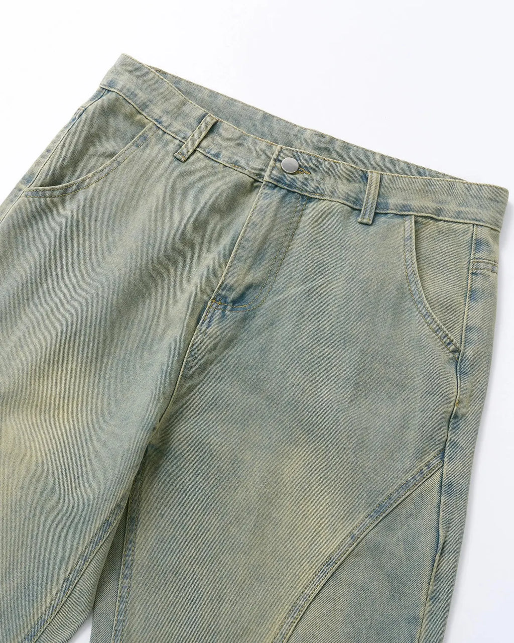 Vintage Washed Baggy Jeans | Flation Streetwear