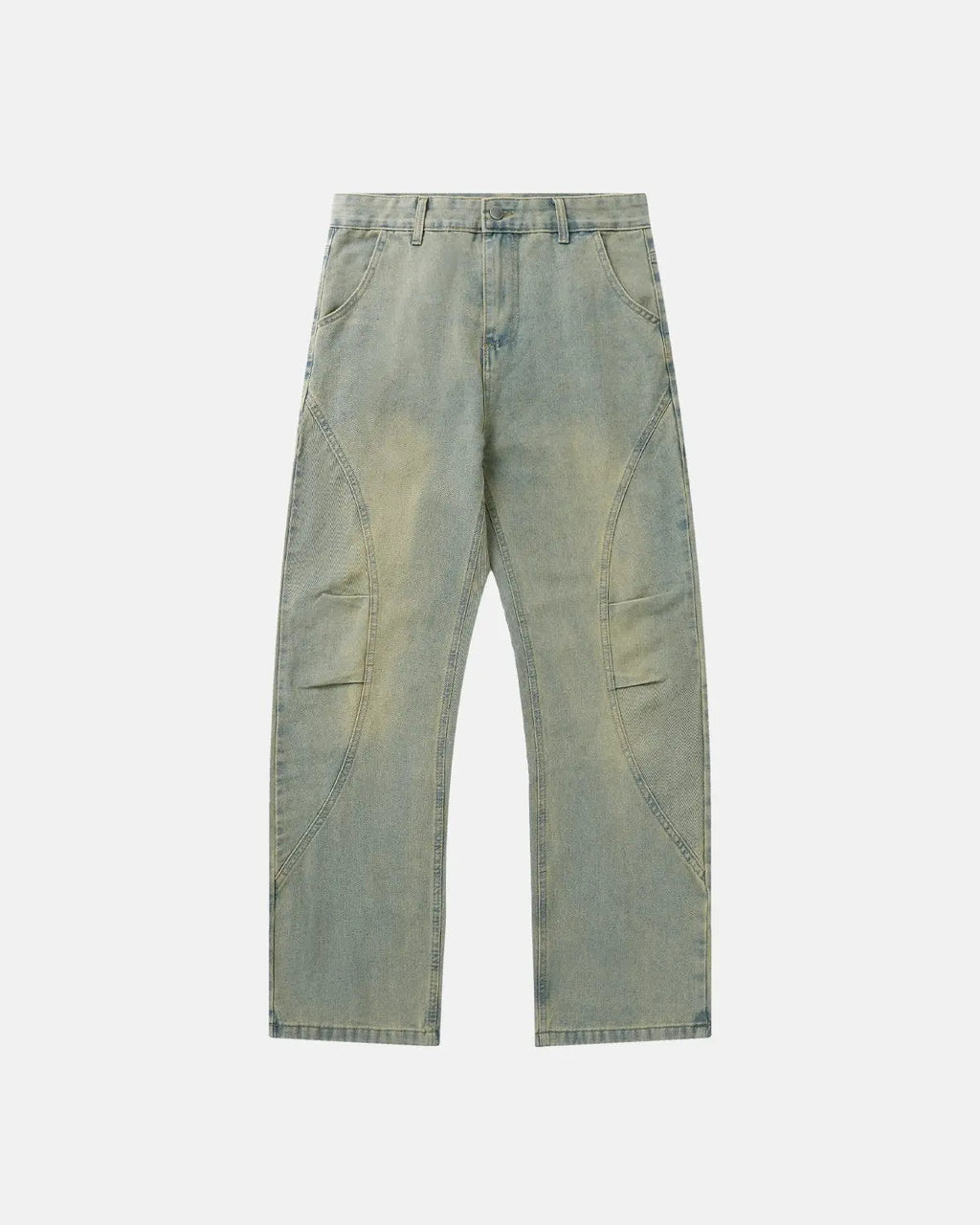 Vintage Washed Baggy Jeans | Flation Streetwear