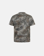 Leopard Script Henley Baby Tees | Flation Streetwear