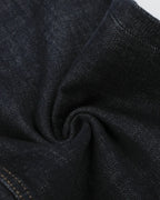 Button Detail Raw Wide-Leg Jeans | Flation Streetwear