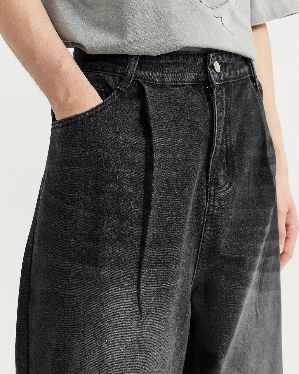 Chill Wide Leg Denim Pants | Flation Streetwear
