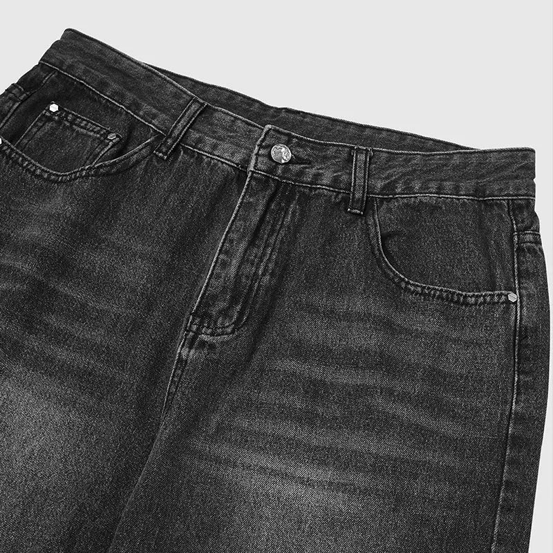 Chill Wide Leg Denim Pants | Flation Streetwear