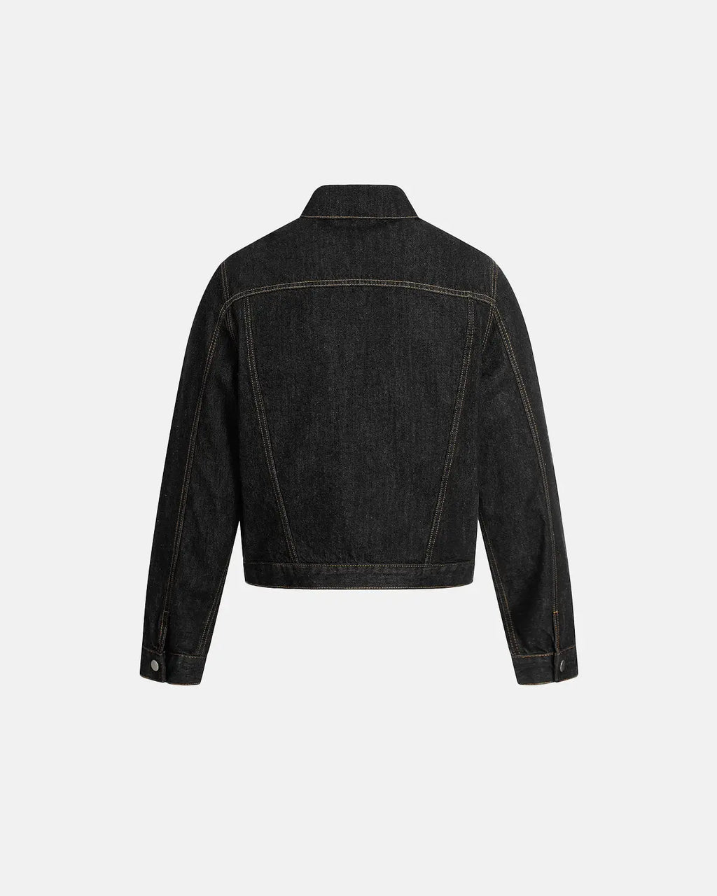 Black Multi Pockets Denim Jacket | Flation Streetwear