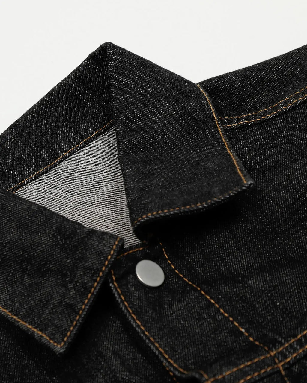 Black Multi Pockets Denim Jacket | Flation Streetwear