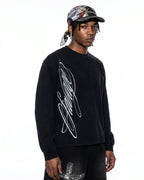 Boxy Script Graphic Washed T-Shirts | Flation Streetwear