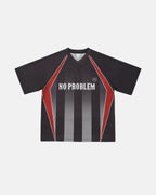 Color Block Letter Graphic Jersey Tee | Flation Streetwear