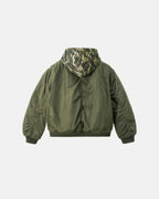 Detachable Layered Camo Bomber Jacket | Flation Streetwear