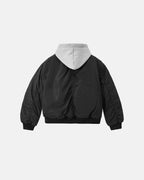 Detachable Layered Camo Bomber Jacket | Flation Streetwear