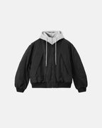 Detachable Layered Camo Bomber Jacket | Flation Streetwear