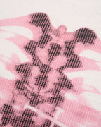 Pink X-Ray Skeleton Boxy T-Shirt | Flation Streetwear